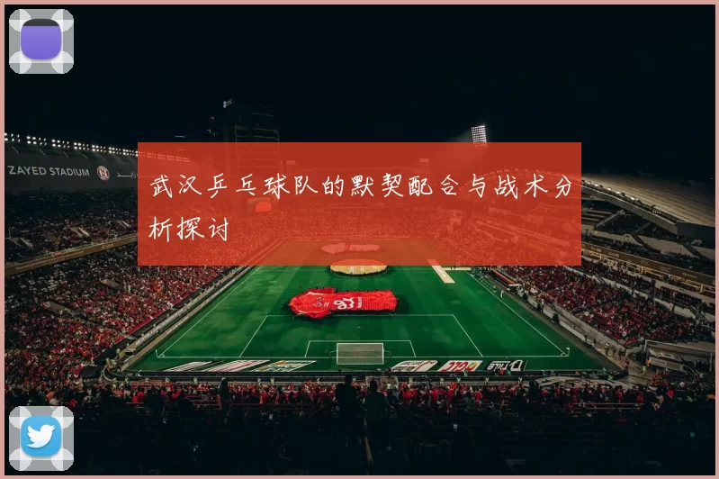 武汉乒乓球队的默契配合与战术分析探讨